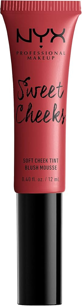NYX PROFESSIONAL MAKEUP Sweet Cheeks Soft Cheek Tint, Cream Blush - Coralicious | Amazon (US)
