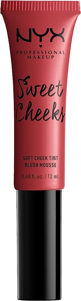 NYX PROFESSIONAL MAKEUP Sweet Cheeks Soft Cheek Tint, Cream Blush - Coralicious | Amazon (US)