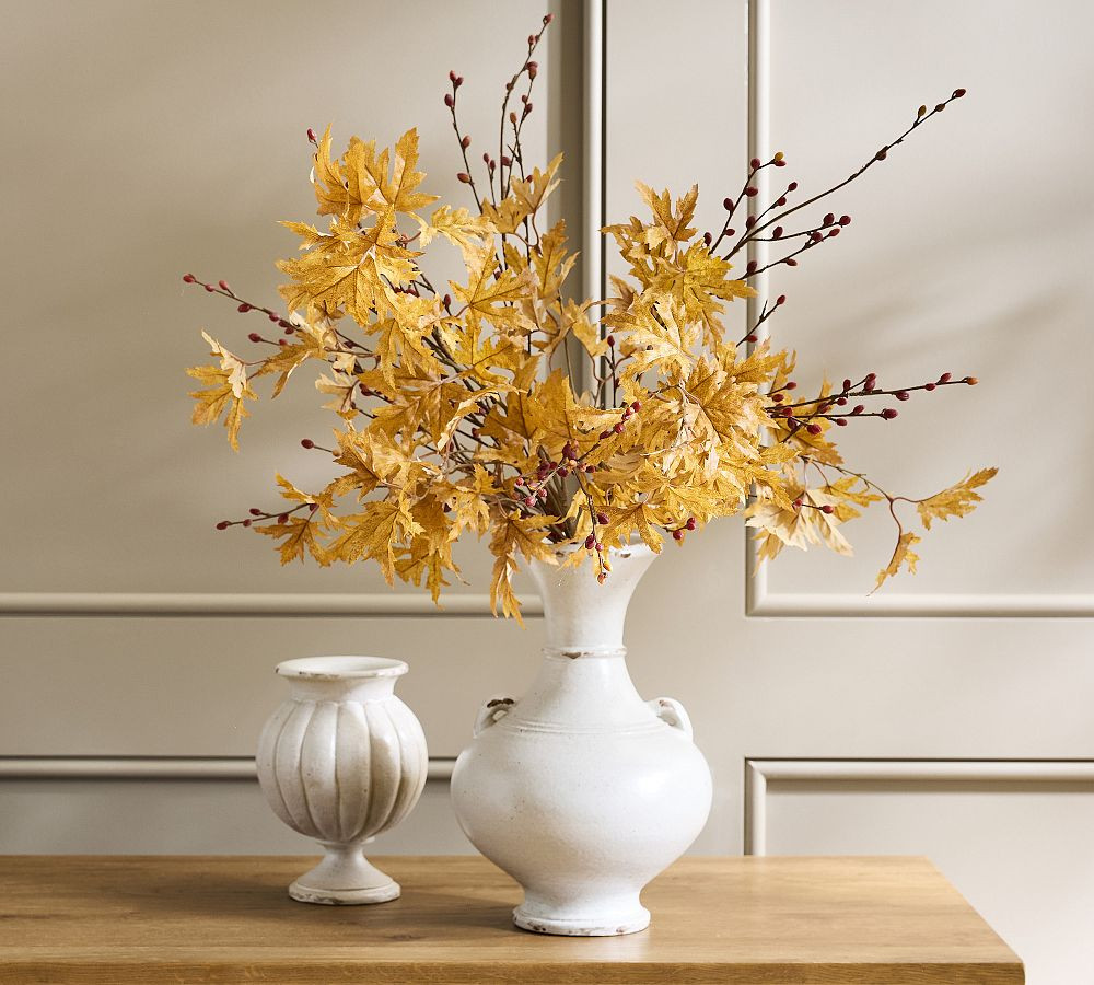 Faux Maple Leaf & Berry Bundle | Pottery Barn (US)