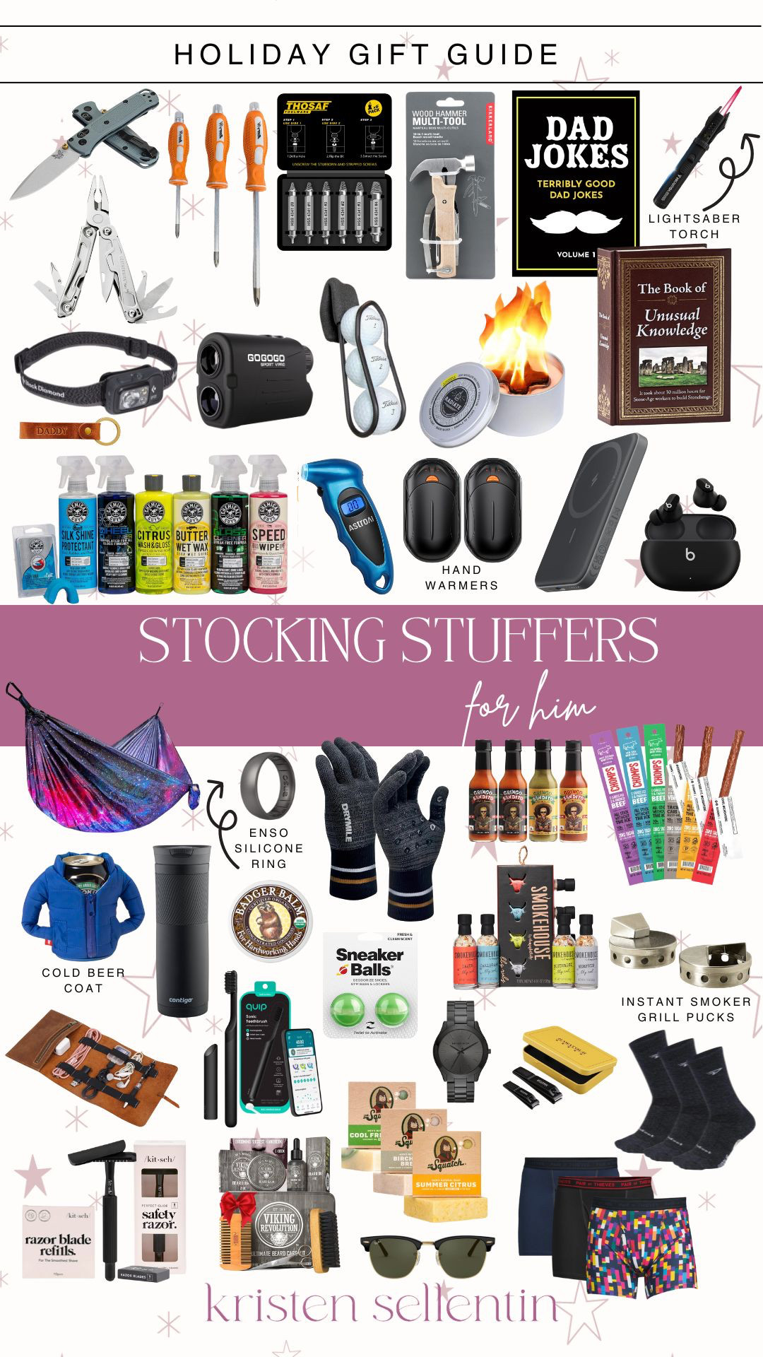 Stocking Stuffers for him! 

 

#LTKGiftGuide #LTKHoliday #LTKMens