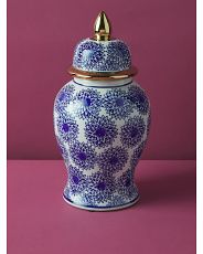 14in Chinoiserie Temple Jar | Decorative Objects | HomeGoods | HomeGoods