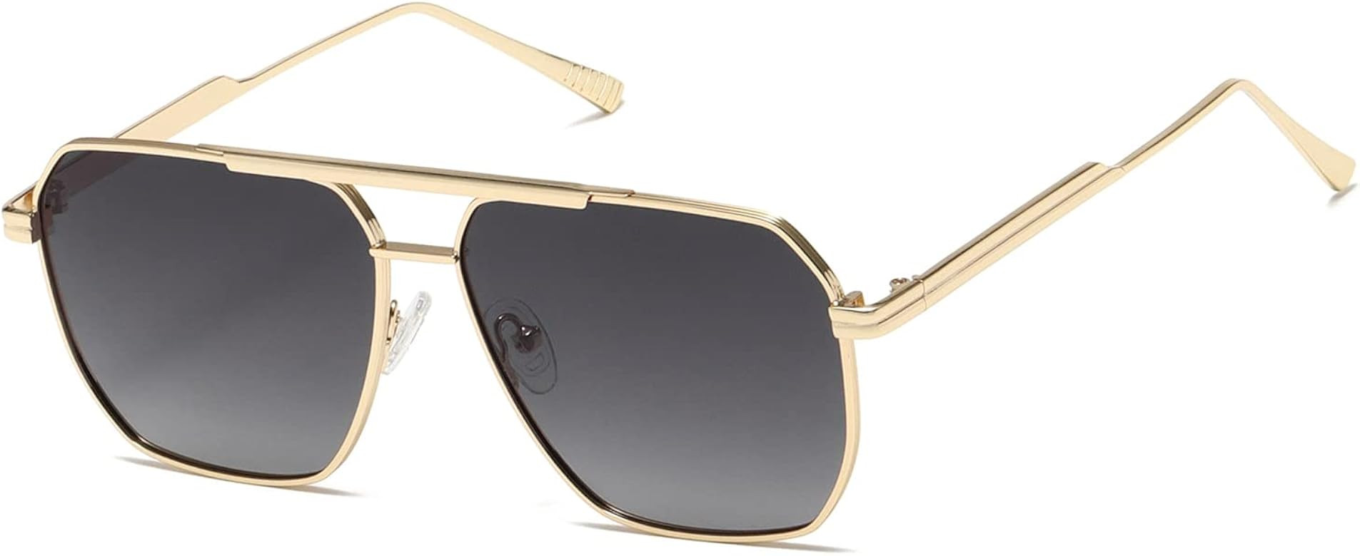 kimorn Polarized Sunglasses Womens Men Retro Oversized Square Vintage Fashion Shades Classic Larg... | Amazon (US)