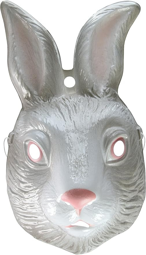 Forum Novelties 64316 Plastic Animal Bunny Mask | Amazon (US)