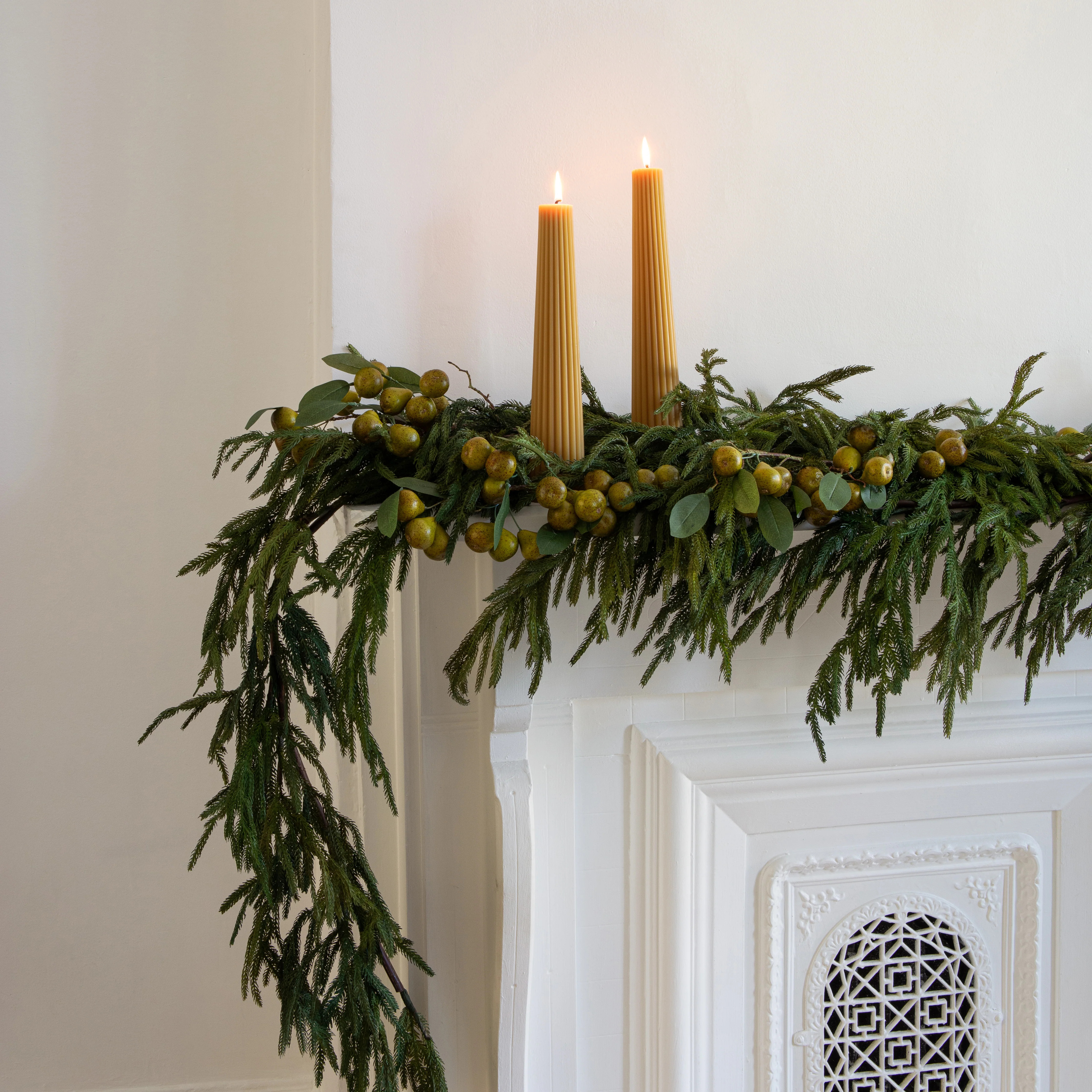 SAVE  - Afloral™ Real Touch Norfolk Pine Garland - 60" | Afloral