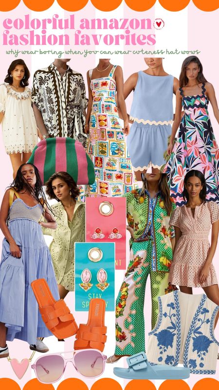 colorful Amazon fashion favorites 

#LTKover40 #LTKSeasonal #LTKstyletip