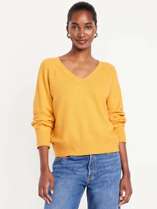 SoSoft Loose V-Neck Sweater | Old Navy (US)