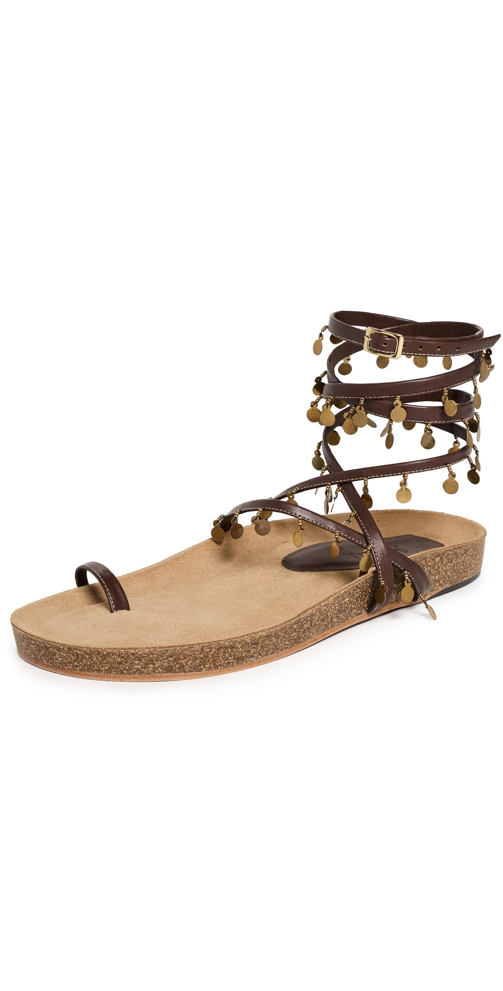 Johanna Ortiz Chocolate Serenade Swim Sandals Chocolate 36 | Shopbop