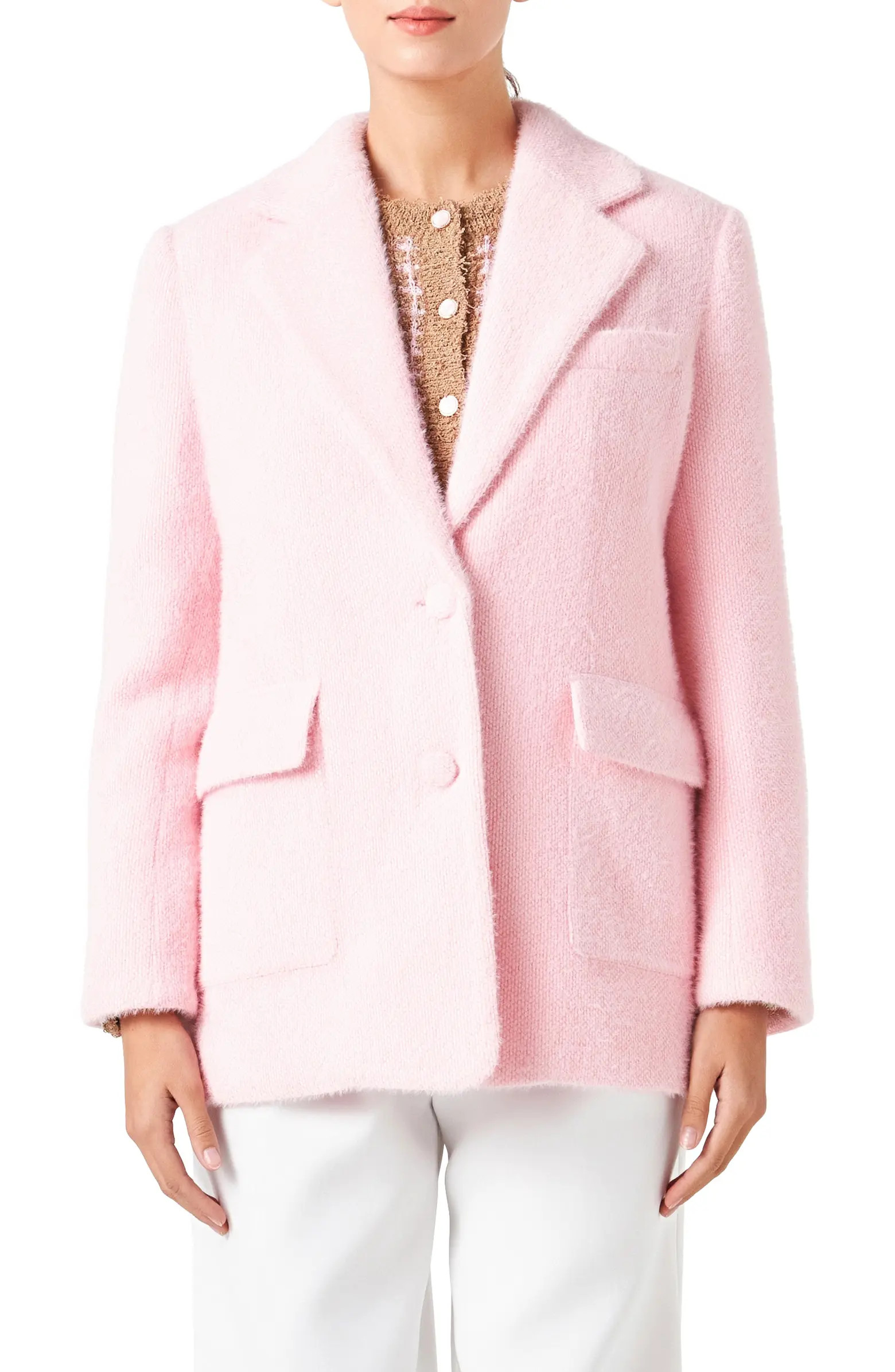 Textured Single Breasted Blazer | Nordstrom