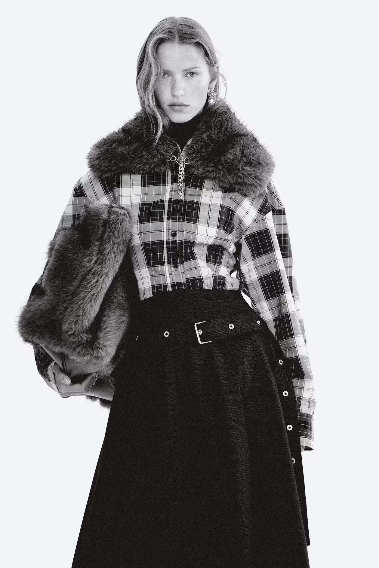 Waisted twill shirt | H&M (UK, MY, IN, SG, PH, TW, HK)