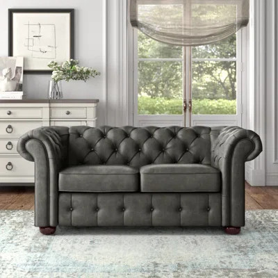 Huskins 68.4" Upholstered Loveseat | Wayfair North America
