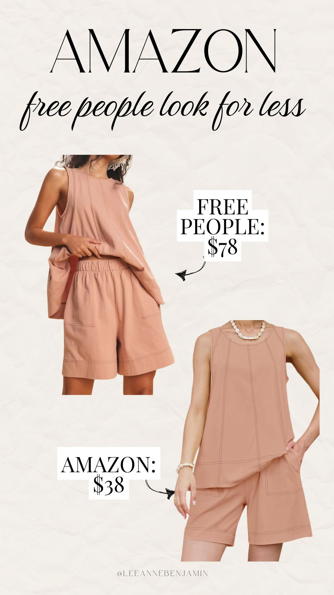 Free People look for less matching set from Amazon!  

 #LTKSpringSale #LTKootd #LTKSaleAlert