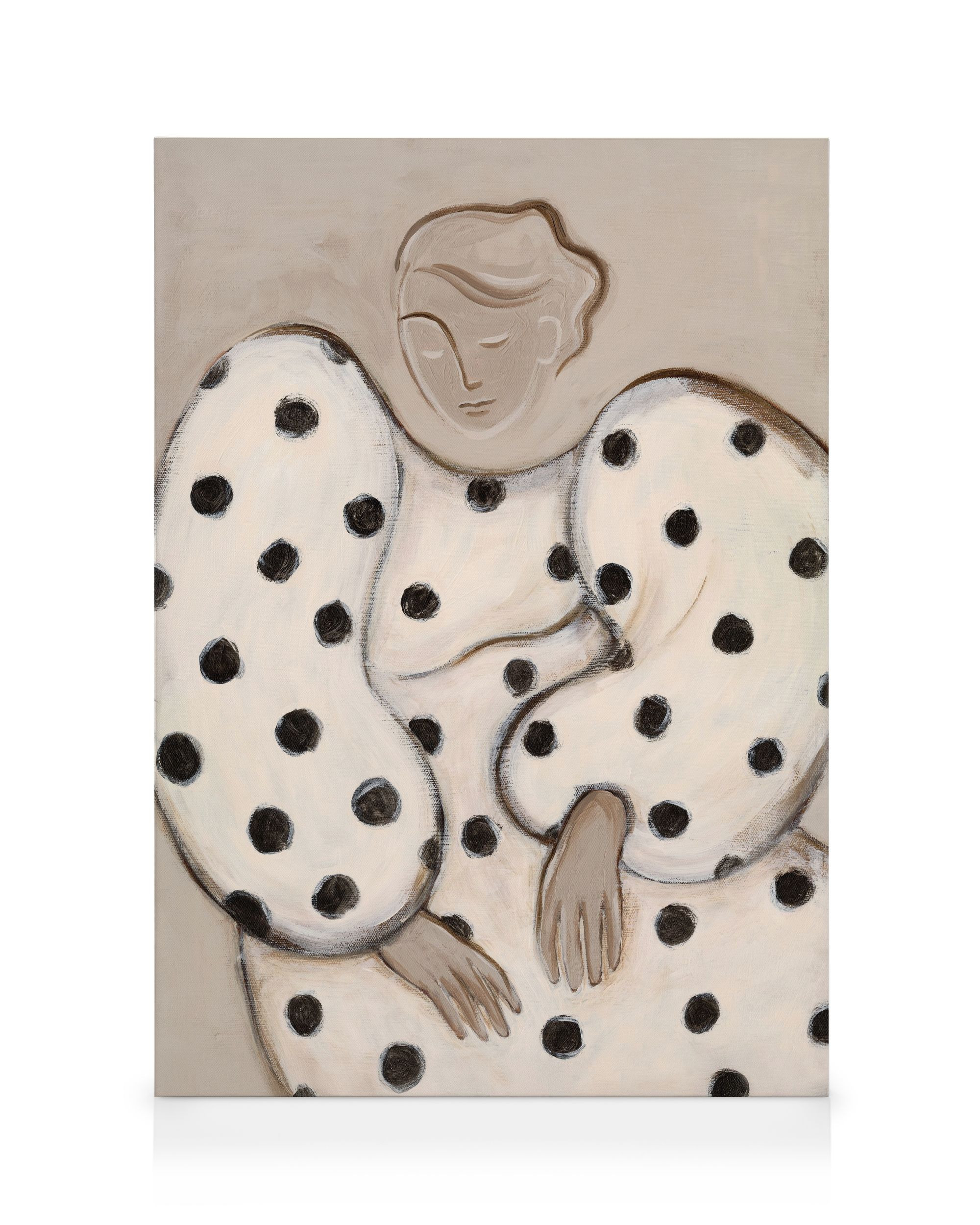 Polka Dotted Dream Canvas print | Desenio