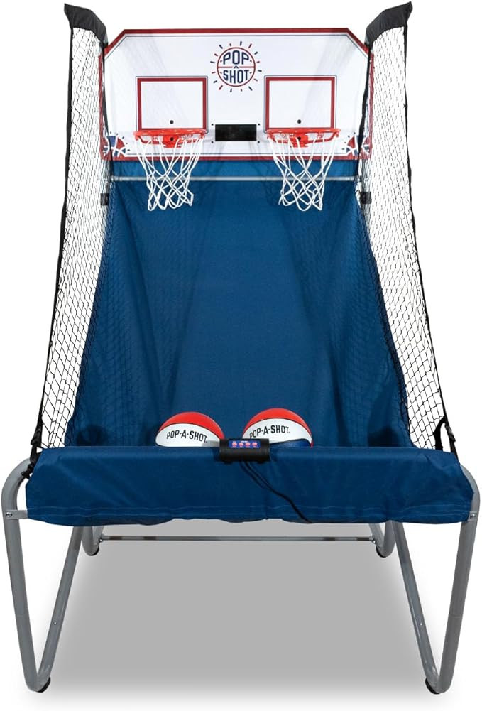 Pop-A-Shot - Home Dual Shot | Arcade Basketball Game for Home | Sensor Scoring Hoop, 16 Game Mode... | Amazon (US)