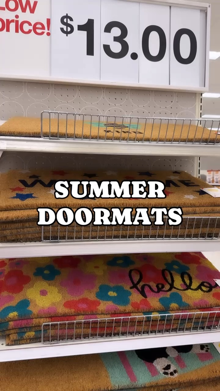 The cutest summer doormats for your home at Target! 💛☀️

#LTKHome #LTKFindsUnder50 #LTKFamily