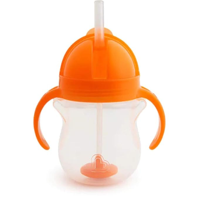 Munchkin Click Lock Weighted Flexi-Straw Cup, Colors May Vary 7 oz | Amazon (US)