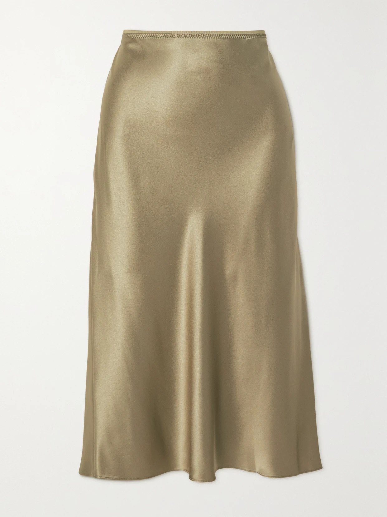 Joseph - Isaak Silk-satin Skirt - Light brown | NET-A-PORTER (UK & EU)