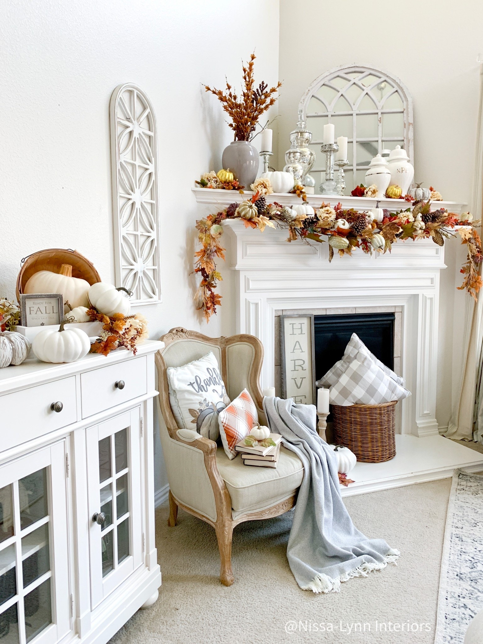 🍁 This fall mantel may be from a couple of years ago, but the timeless beauty of traditional fall colors never fades. 🍂 Still one of my all-time favorites! 

#LTKSeasonal #LTKHome #LTKStyleTip