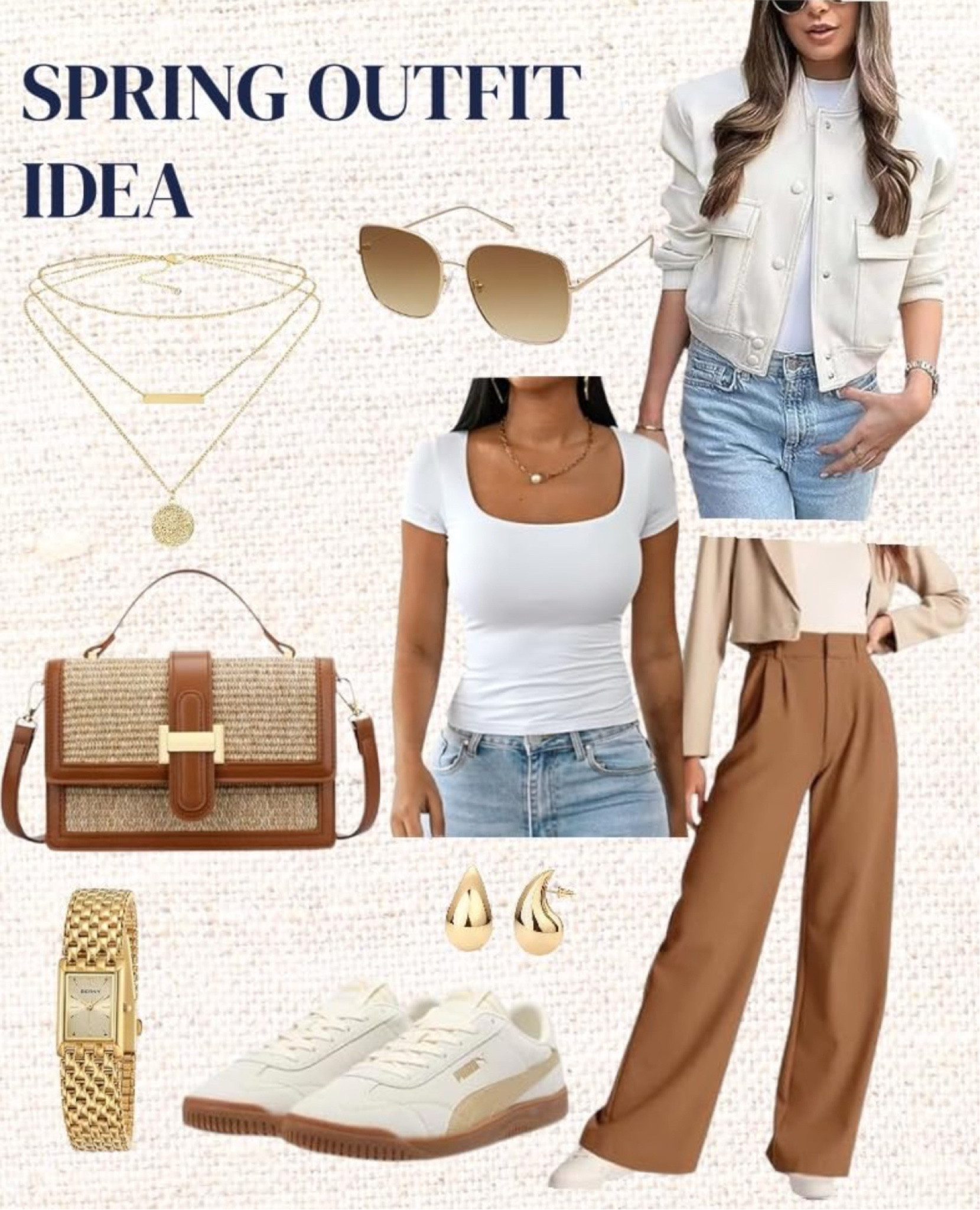 Spring outfit | spring transition outfit | ootd | spring fashion | styling trousers 

#LTKFindsUnder50 #LTKMidsize #LTKStyleTip