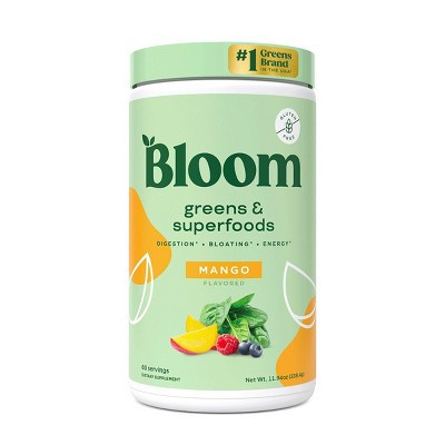 BLOOM NUTRITION Greens and Superfoods Powder - Mango - 11.94oz/60ct | Target