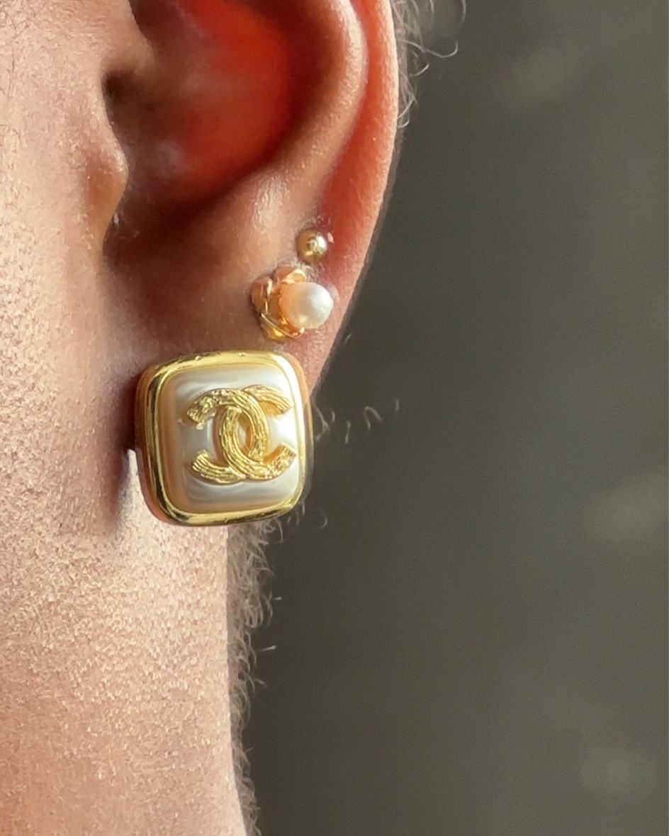 Chanel gold earrings 

#LTKstyletip #LTKFind #LTKunder50