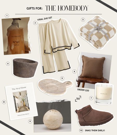 Gifts for the homebody 🤎 cozy gifts, home gift guide, cozy chic gifts

#LTKSeasonal #LTKhome #LTKGiftGuide
