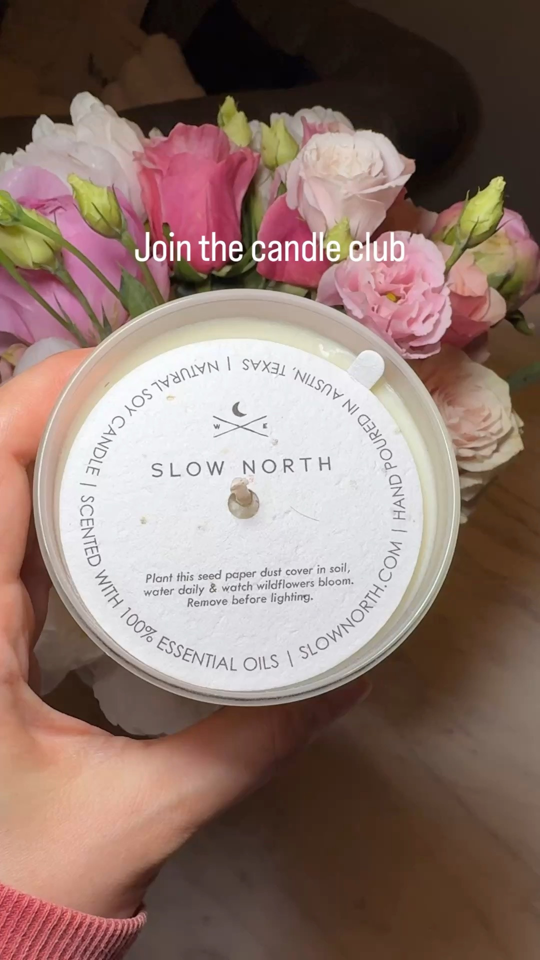 @Slow North  now has a candle club. The candles are made with  100% natural ingredients. This makes the perfect gift for a graduation present or a housewarming present.

#LTKHome #LTKstorytime #LTKdayinmylife