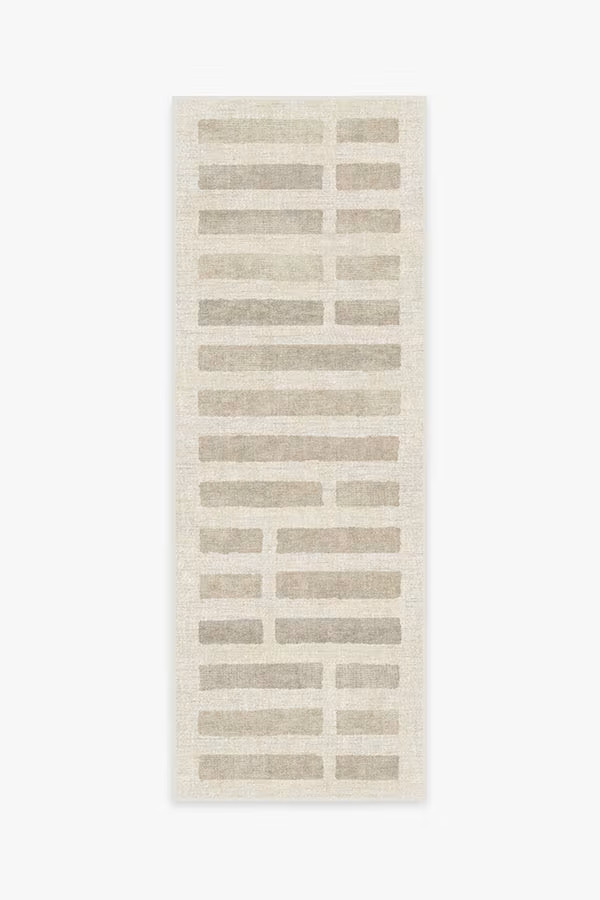 Laine Ivory & Natural Rug | Ruggable
