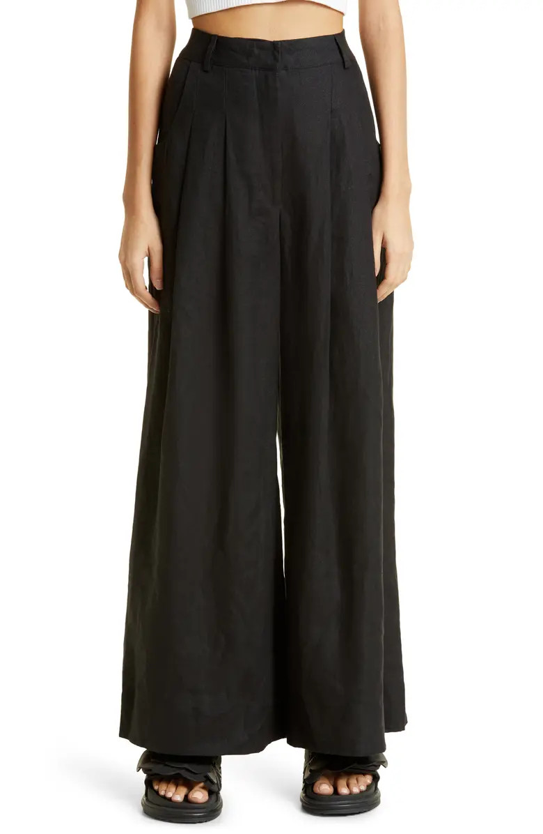 Wide Leg Linen Pants | Nordstrom