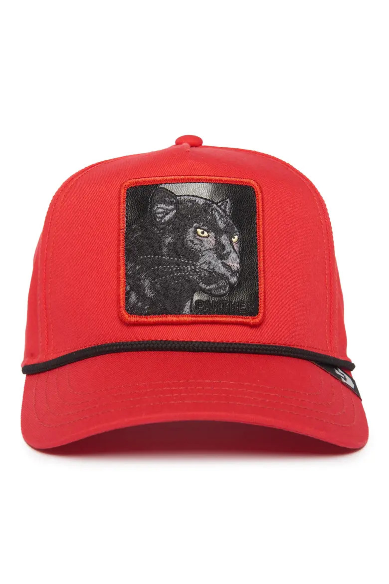 Panther 100 Embroidered Patch Denim Baseball Cap (Men) | Nordstromrack | Nordstrom Rack