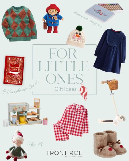 This Christmas gift guide for kids is full of soft Pjs to wear this holiday season, fluffy slipper boots,  lovely clothes, fun toys, the most adorable Paddington bear stuffed animal and a beautiful ‘A Christmas Carol’ edition of Charles Dickens’s holiday classic. 

#LTKHoliday #LTKGiftGuide #LTKkids