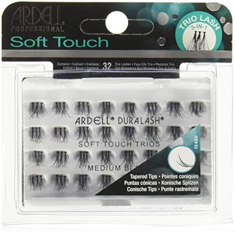 Ardell Soft Touch Trio Individuals Knotted, Medium Black | Amazon (US)
