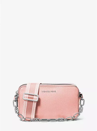  Michael Kors Harrison Medium Saffiano Leather Backpack (Pink)