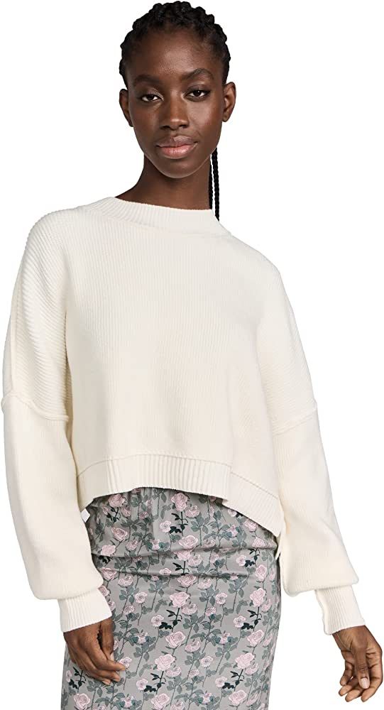 Free People Women's Easy Street Crop Pullover Sweater | Amazon (US)