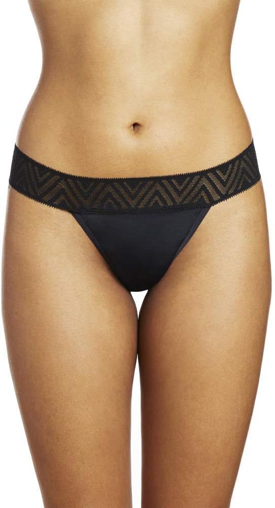 THINX Thong Period Underwear for Women, FSA HSA Approved Feminine Care, Menstrual Underwear Holds... | Amazon (US)