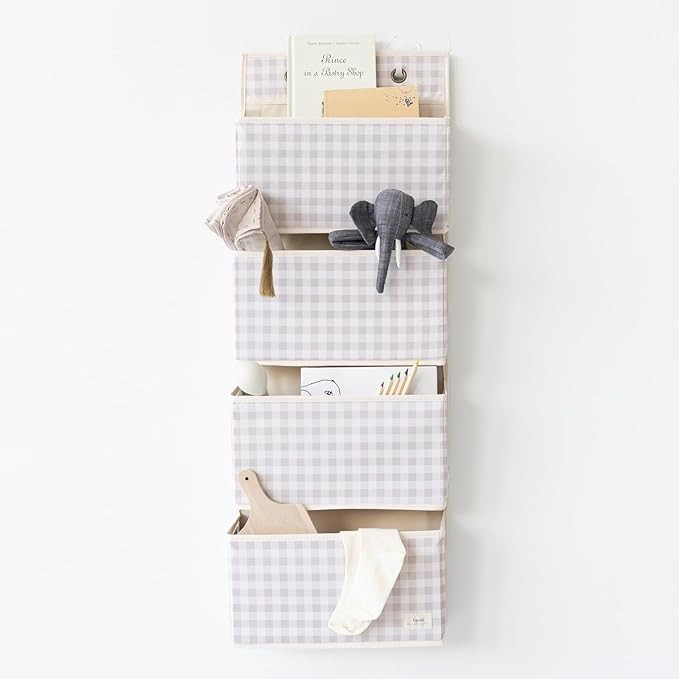 3 Sprouts Over the Door Organizer -Hanging Baby Organizers & Storage with 4 Large Pockets & 2 Hoo... | Amazon (US)