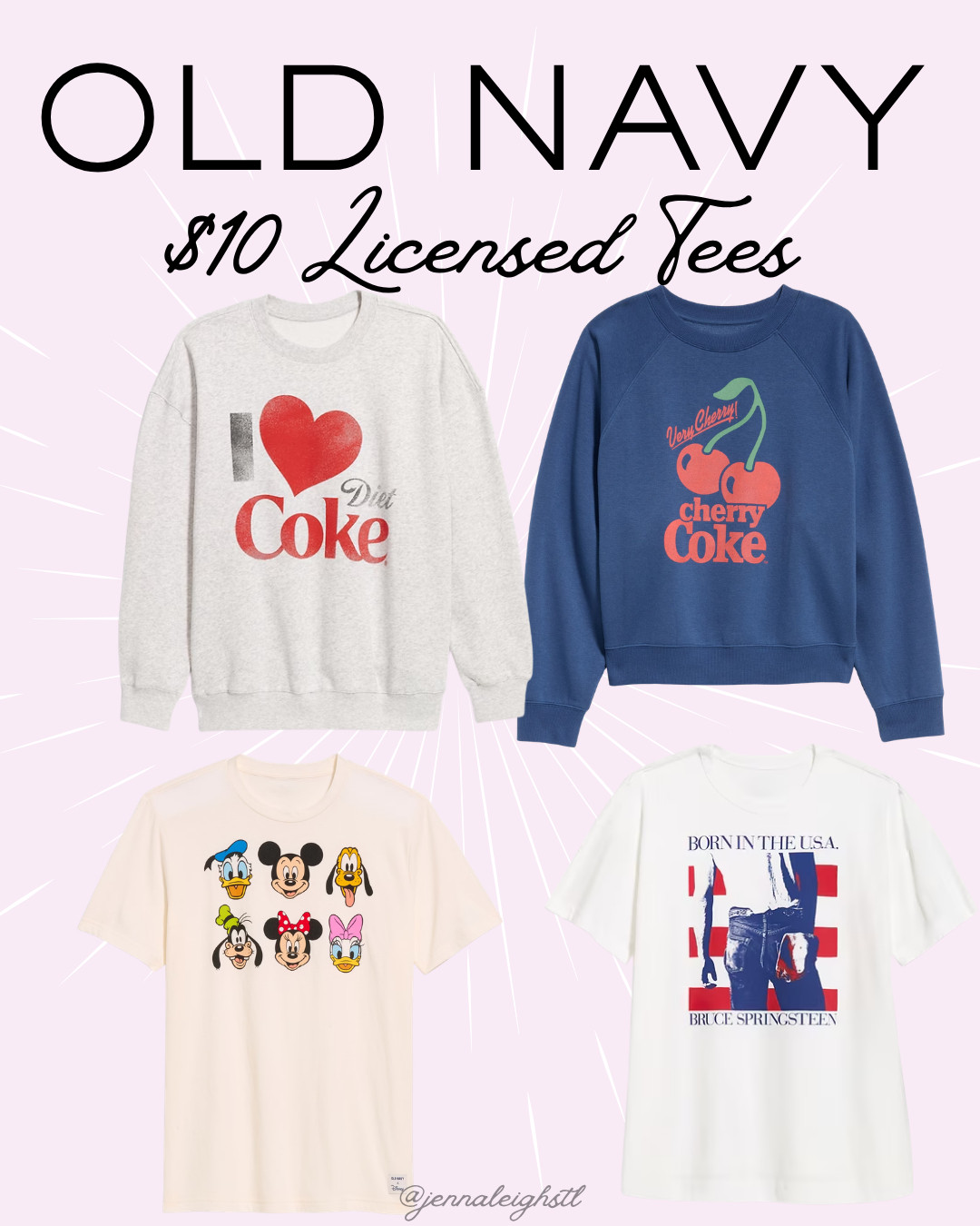 Old Navy today only $10 licensed tees for the whole family and there are so many good options! 

 #LTKSaleAlert #LTKMidsize #LTKKids