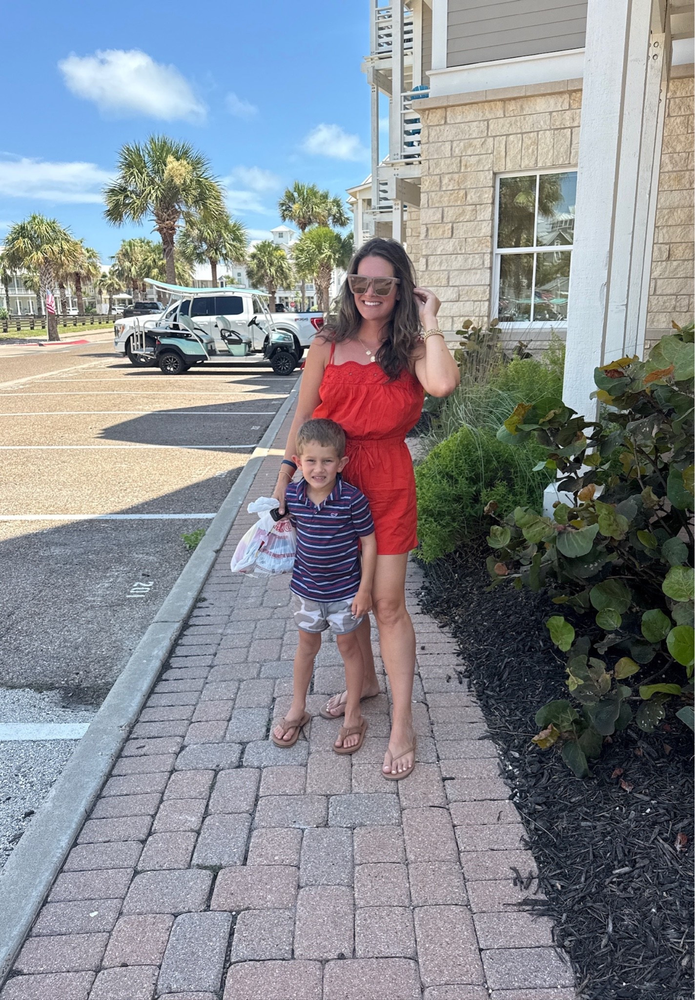 Wore this romper at the beach! The easiest throw on & go outfit and still looks so cute and put together.

#LTKootd #LTKTravel #LTKSeasonal