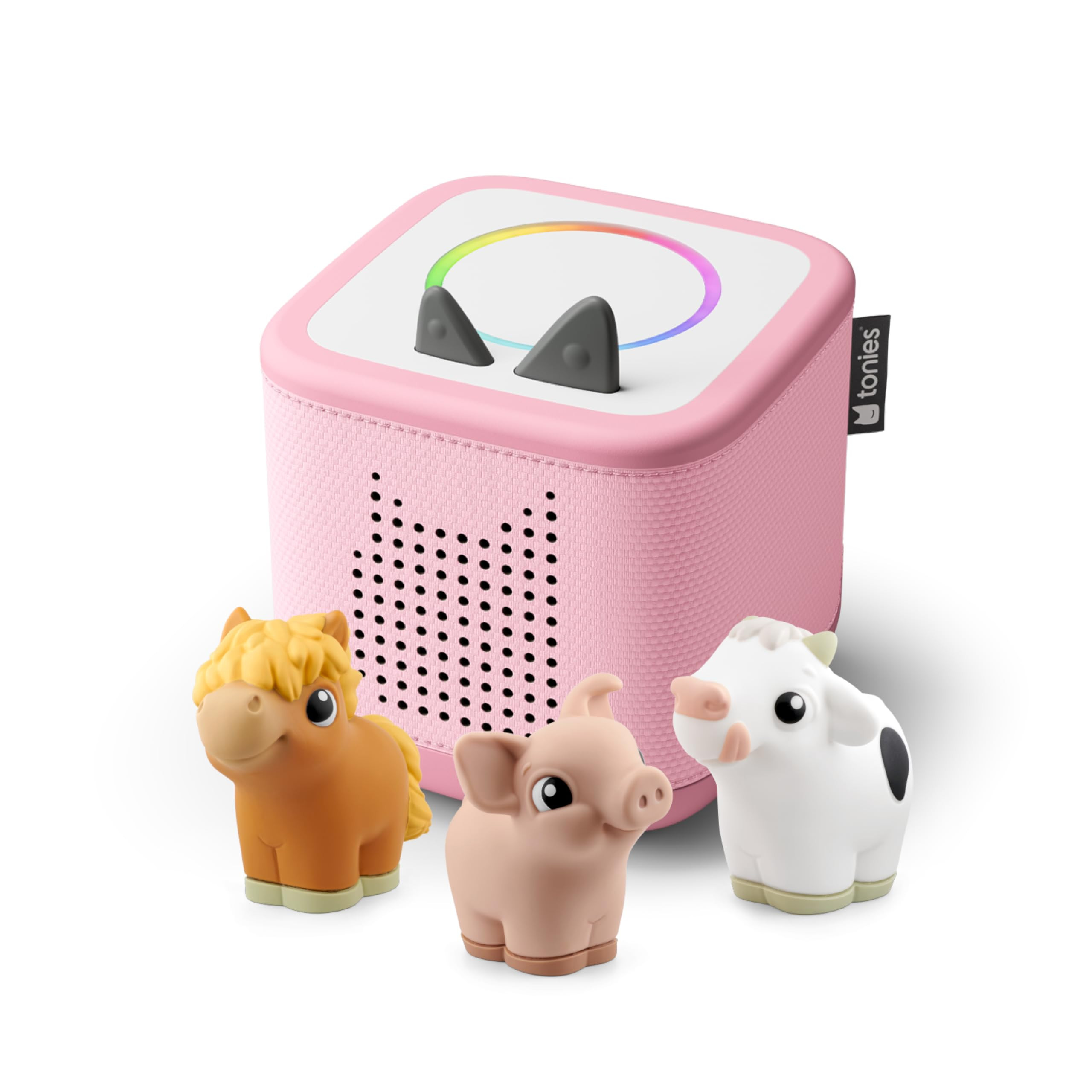 Toniebox 2 My First Farm Bundle for Kids 1+ with Soft and Squeezable Cow, Horse, and Pig - Cloud ... | Amazon (US)