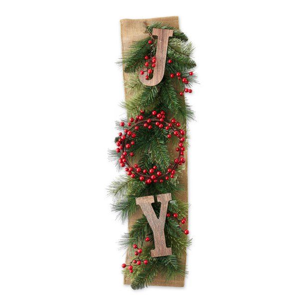 Holiday Time Joy Vertical Hanging Decorative Sign, 36" - Walmart.com | Walmart (US)