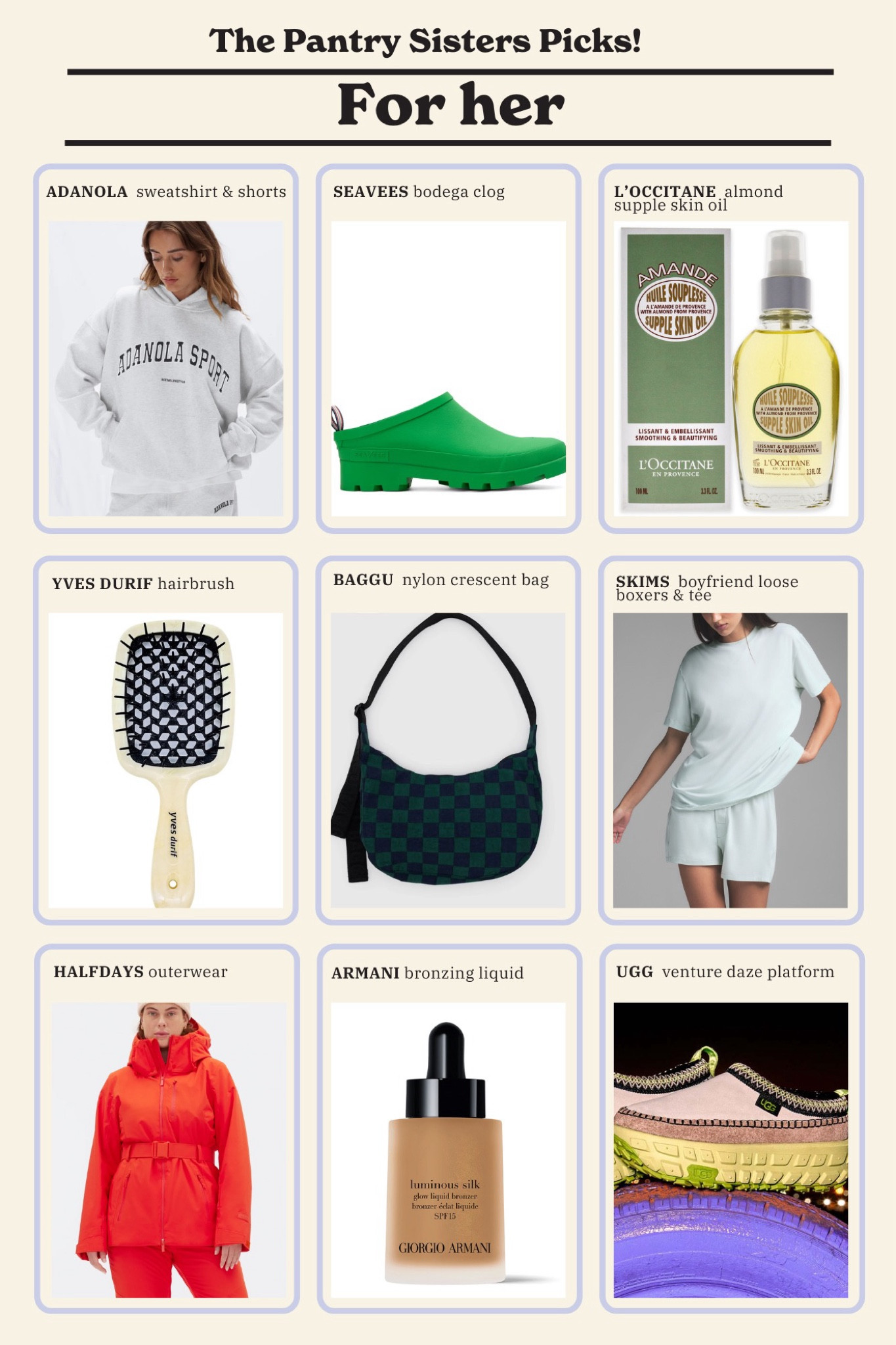 The Pantry Sisters Gift Guide: FOR HER

#LTKCyberWeek 

#LTKGiftGuide #LTKHoliday