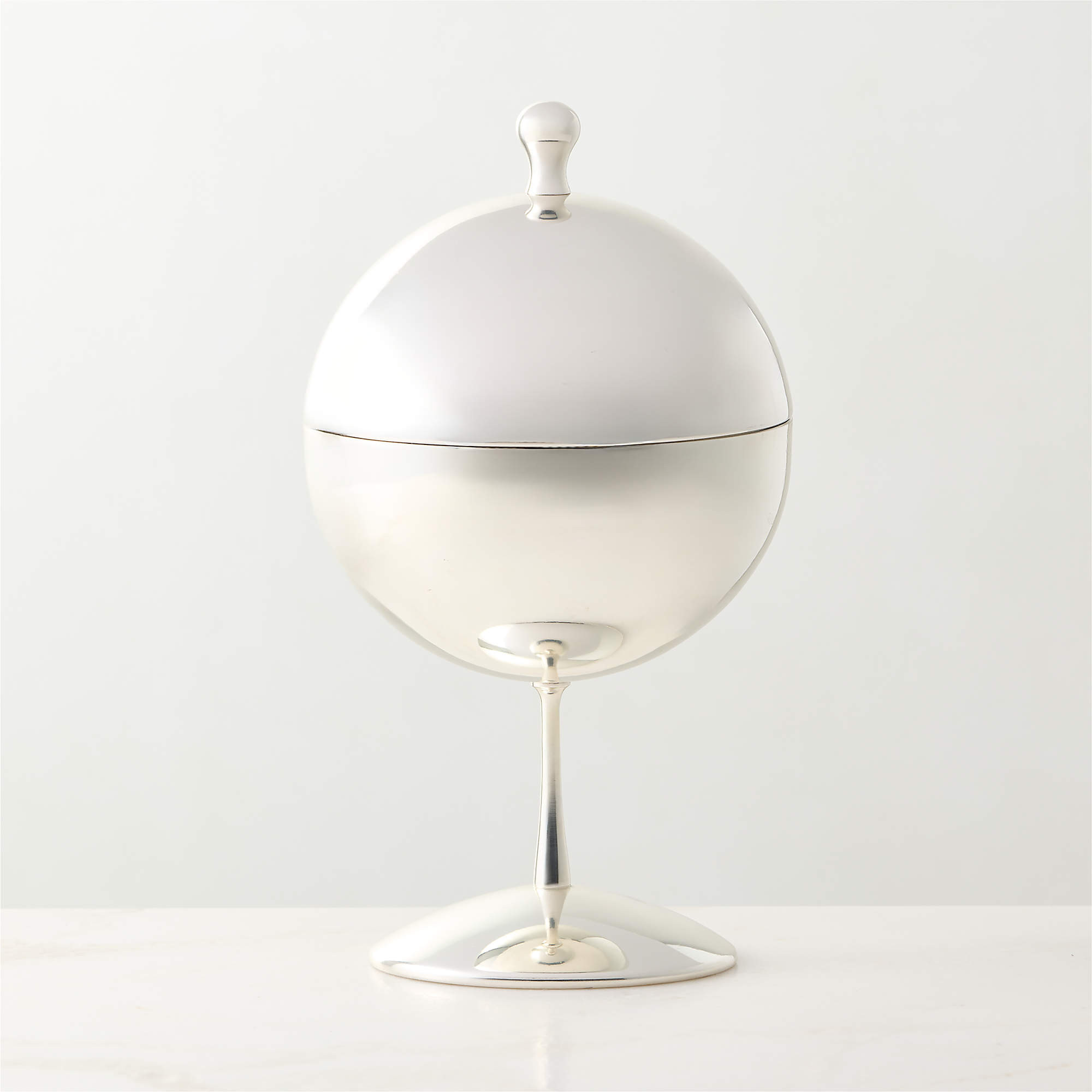 Emporia Stainless Steel Serving Dish With Lid Large | CB2 | CB2