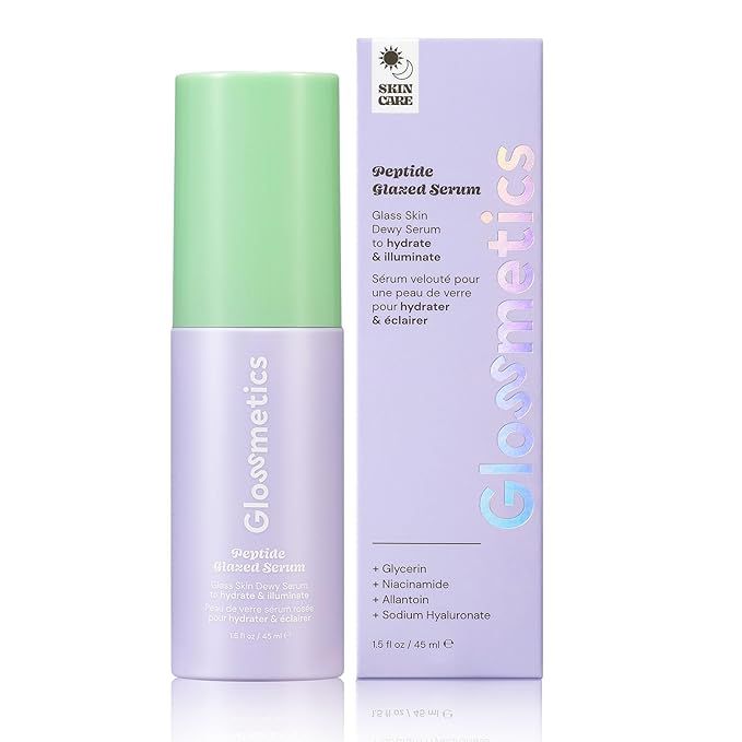 Glossmetics Peptide Glazed Face Serum For Women - Hydrating, Pore Tightening, Illuminating 5% Nia... | Amazon (US)