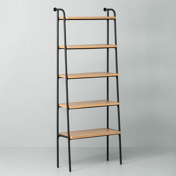 Wood & Wire Ladder Bookshelf - Hearth & Hand™ with Magnolia | Target