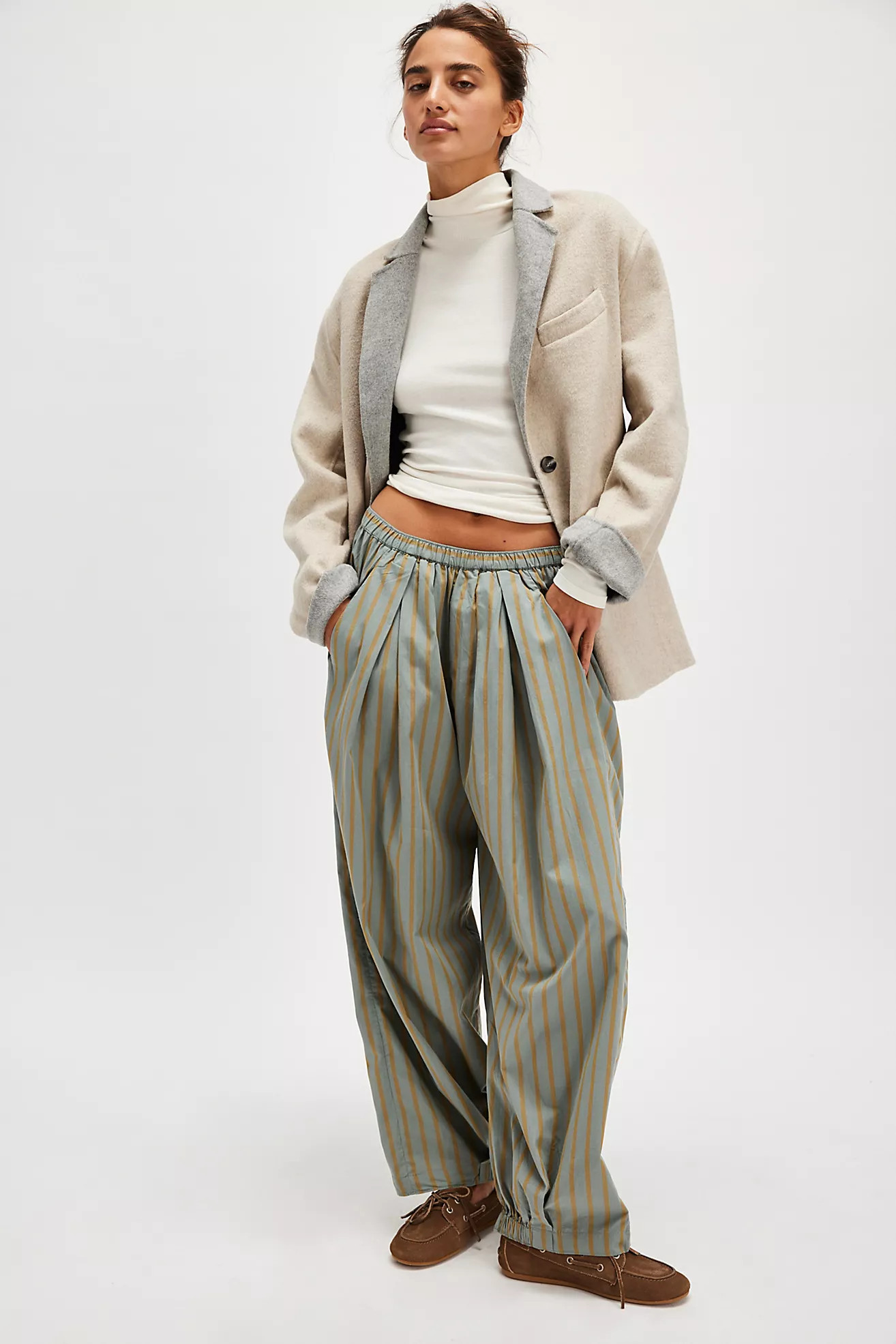 To The Sky Striped Parachute Pants | Free People (Global - UK&FR Excluded)