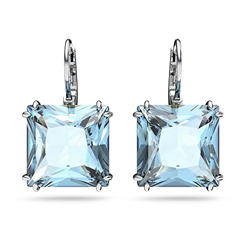 Amazon.com: Pendientes de aro Swarovski 5619472 Millenia azul : Clothing, Shoes & Jewelry | Amazon (US)