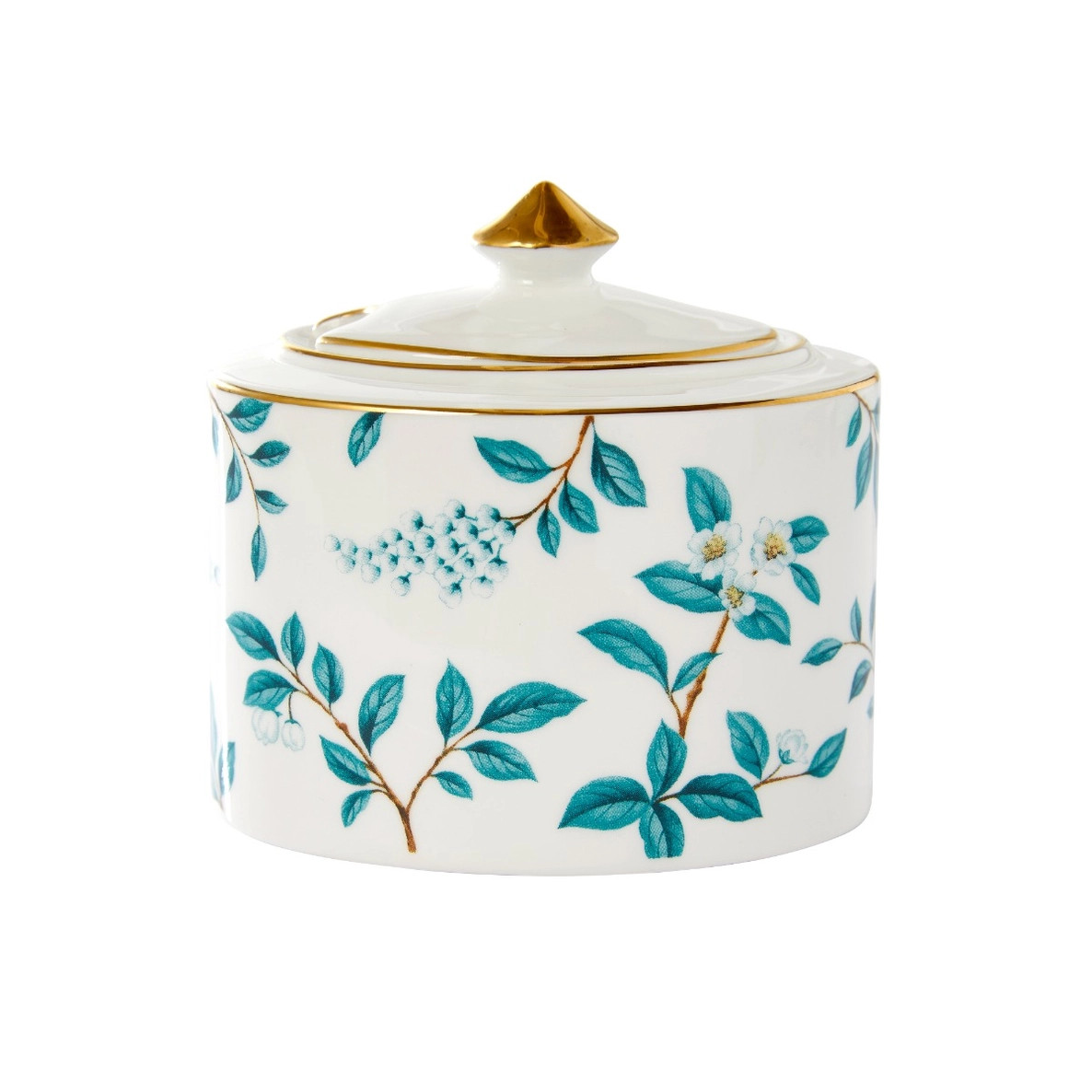 Fortnum's Camellia White Sugar Bowl | Fortnum & Mason