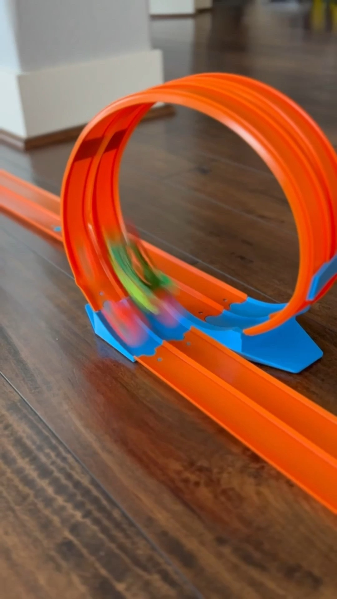 I don’t know why I waited so long to get these! My boys love to race their monster trucks, and I am so tired of taping the tracks together (and retaping). The loop is also really cool! These are 3D printed tracks I purchase from Etsy using Hot Wheels tracks from the Dollar Tree  

#LTKKids #LTKFamily
