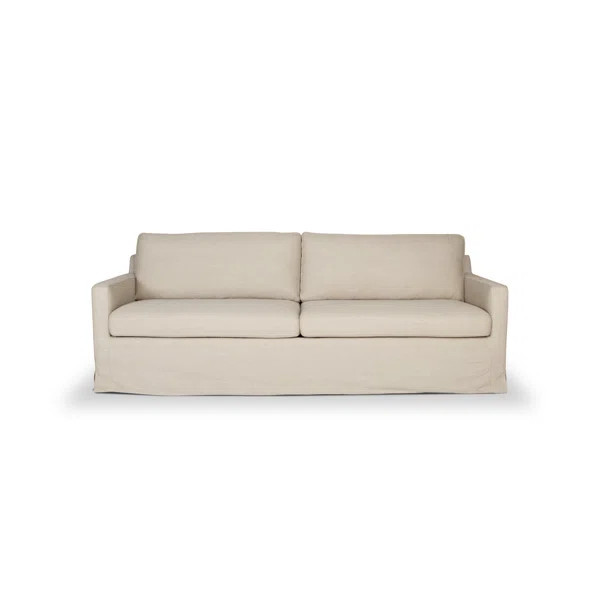 Neruda 85.83'' Slipcovered Sofa | Wayfair North America