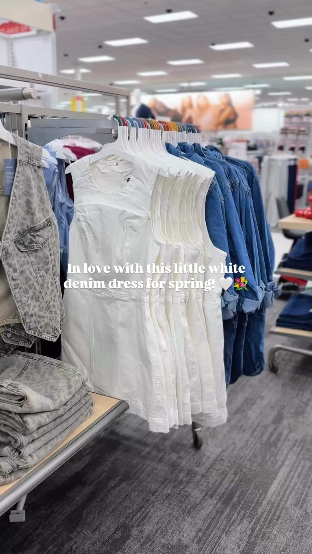 New white denim dress at Target 

#LTKFindsUnder50 #LTKFindsUnder100 #LTKStyleTip