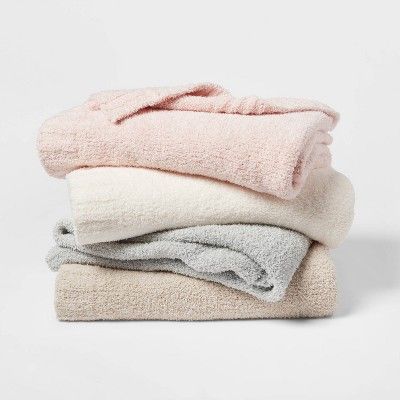 Cozy Knit Heathered Throw Blanket - Threshold™ | Target